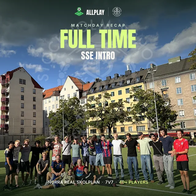SSE Intro, Norra Real Skolplan, Stockholm